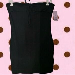 Wild Fable Black Strapless Mini Dress